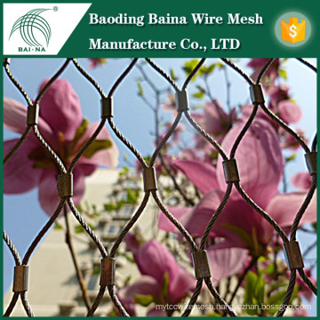 Garden flowers stainless steel wire mesh fence hot sale